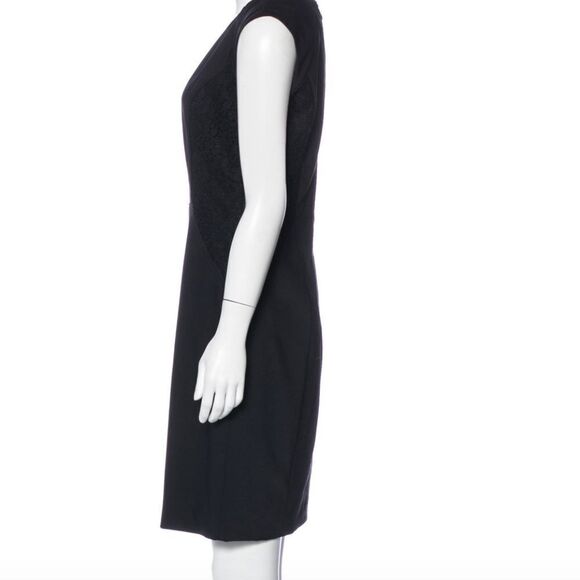 💙 EUC Rebecca Taylor Lace Accent Power Sheath Dress - Picture 8 of 8